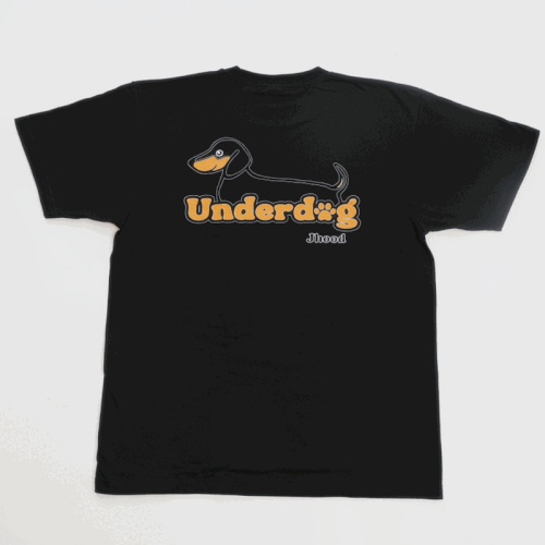 Jhood Underdog T-shirt (White &amp; Black) 2 colors